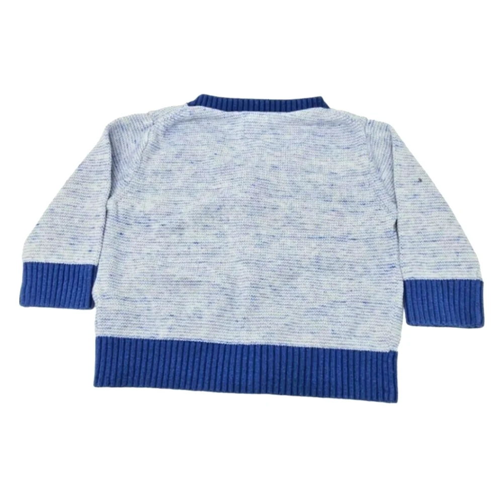 Gap Cardigan 3-6M Blue V Neck Sweater